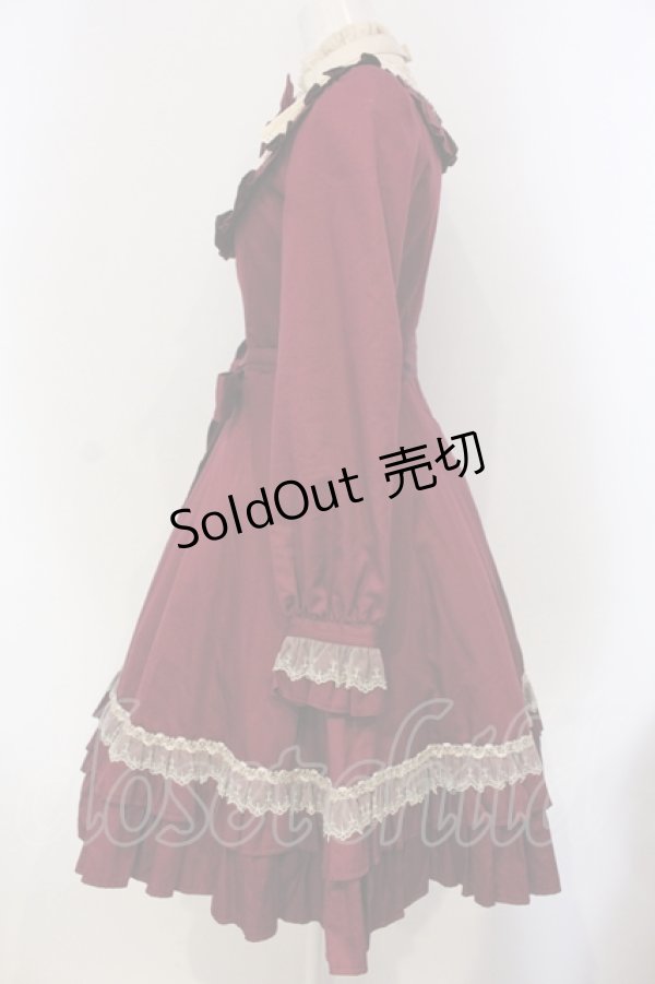 画像3: Victorian maiden / クラシカルドールドレス  ワイン O-25-05-05-014-CL-OP-IG-OS (3)