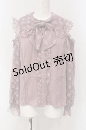 画像: axes femme kawaii / ブルーミングレースブラウス  ピンク O-25-05-05-025-AX-BL-IG-OS