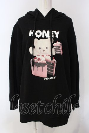 画像: Honey Cinnamon / ケーキシナモンパーカー  クロ O-25-05-05-027-LO-TO-IG-OS