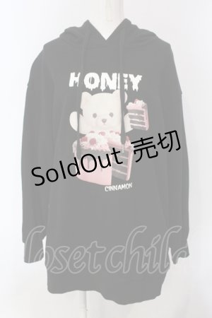 画像: Honey Cinnamon / ケーキシナモンパーカー  クロ O-25-05-05-027-LO-TO-IG-ZY