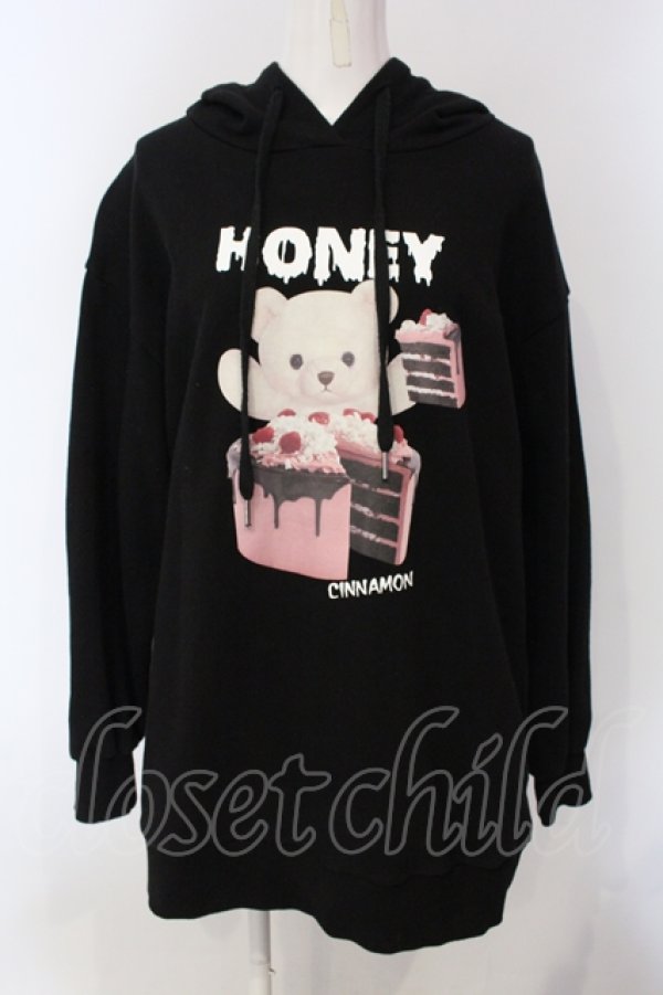 画像1: Honey Cinnamon / ケーキシナモンパーカー  クロ O-25-05-05-027-LO-TO-IG-OS (1)