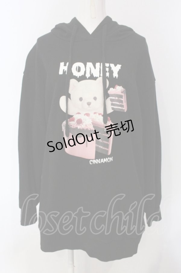 画像1: Honey Cinnamon / ケーキシナモンパーカー  クロ O-25-05-05-027-LO-TO-IG-ZY (1)