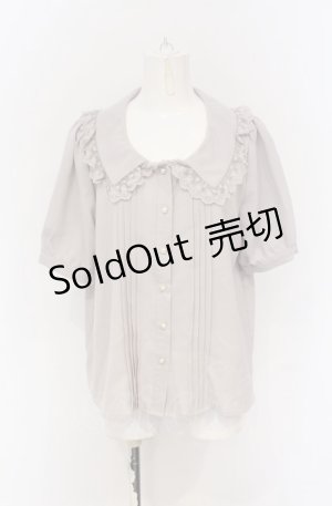 画像: axes femme POETIQUE / ピンタックブラウス M ピンクラベンダー O-25-05-06-005-AX-BL-OW-OS