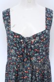 画像2: Jane Marple / Wild cherry strap dress M ブルー O-25-05-06-051-JM-OP-IG-OS (2)