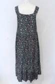 画像3: Jane Marple / Wild cherry strap dress M ブルー O-25-05-06-051-JM-OP-IG-OS (3)