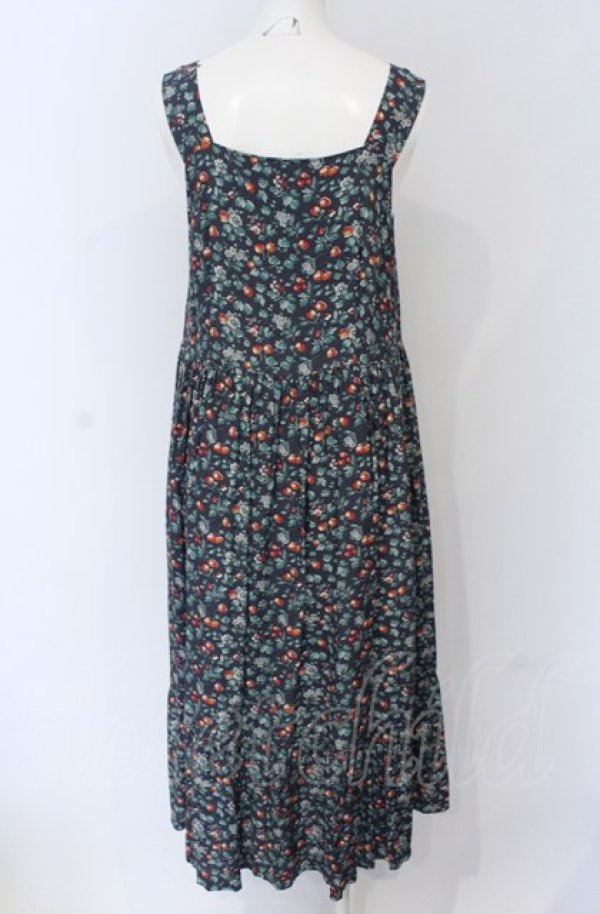画像3: Jane Marple / Wild cherry strap dress M ブルー O-25-05-06-051-JM-OP-IG-OS (3)