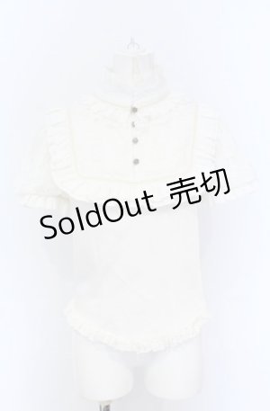 画像: 星箱works / ミッドナイトスターブラウス  シロ O-25-05-06-069-PU-BL-IG-OS