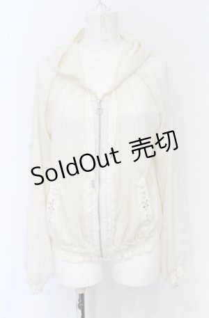 画像: axes femme / シアーストライプブルゾン M キナリ O-25-05-06-013-AX-TO-OW-OS