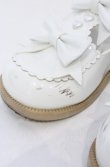 画像2: DearMyLove / ハートパールダブルリボンパンプス 22.5ｃｍ シロ O-25-05-06-028-EL-SH-OW-OS (2)