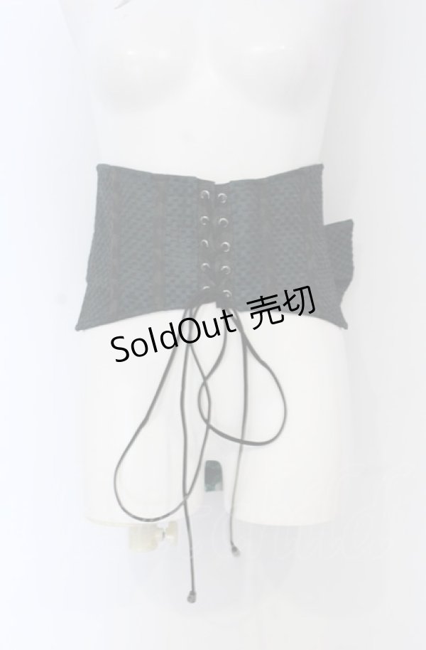 画像2: Qutie Frash / 花魁帯コルセット  グリーン O-25-05-06-031-QU-TO-OW-OS (2)