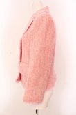 画像2: Emily Temple cute / ツイードジャケット  ピンク O-25-05-08-029-ET-BL-OW-OS (2)