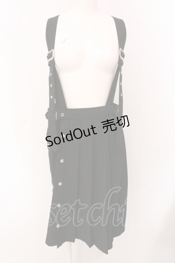 画像1: Candy Stripper / ARMY JUMPER スカート  クロ O-25-05-08-050-PU-SK-IG-OS (1)