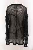 画像3: Candy Stripper / PATCH WORK MESH  トップス 2 ブラック O-25-05-08-056-PU-TO-IG-OS (3)