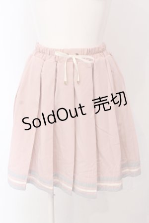 画像: Secret Honey / ラインテープスカート 2 ピンク O-25-05-08-063-CA-SK-IG-OS