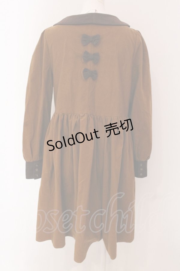 画像3: 【SALE】Favorite / コーデュロイワンピース  ブラウン O-25-05-08-081-LO-OP-IG-ZT400 (3)