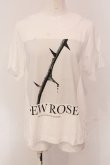 画像1: RNA / NEW ROSE TEE  ホワイト O-25-05-08-088-PU-TS-IG-OS (1)