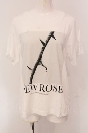 画像: RNA / NEW ROSE TEE  ホワイト O-25-05-08-088-PU-TS-IG-OS