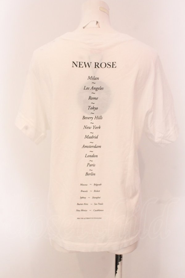 画像2: RNA / NEW ROSE TEE  ホワイト O-25-05-08-088-PU-TS-IG-OS (2)