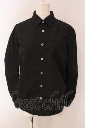画像: RNA / ステッチシャツ  ブラック O-25-05-08-090-PU-BL-IG-OS