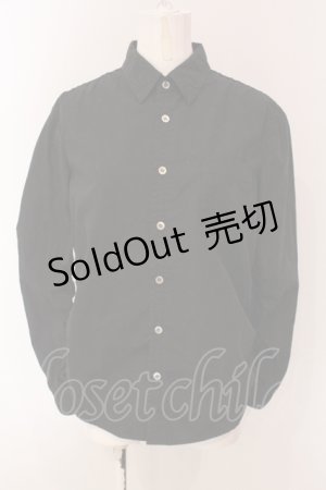 画像: RNA / ステッチシャツ  ブラック O-25-05-08-090-PU-BL-IG-ZT400
