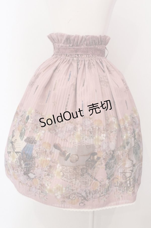 画像5: ALICE and the PIRATES / Victorian tear bottleスカート  ピンク O-25-05-08-009-PA-SK-OW-OS (5)