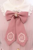 画像2: Amavel / Monogram Antique Ribbonワンピース F ピンク O-25-05-08-020-CA-OP-OW-OS (2)