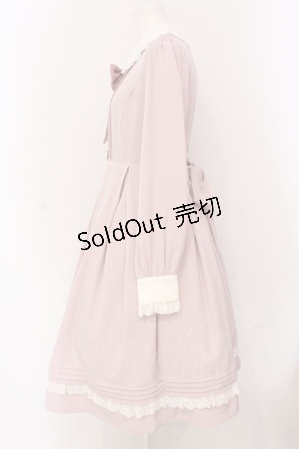 画像3: Amavel / Monogram Antique Ribbonワンピース F ピンク O-25-05-08-020-CA-OP-OW-OS (3)