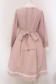画像4: Amavel / Monogram Antique Ribbonワンピース F ピンク O-25-05-08-020-CA-OP-OW-OS (4)