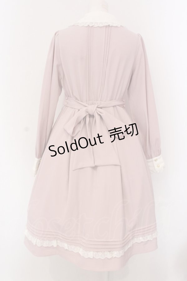 画像4: Amavel / Monogram Antique Ribbonワンピース F ピンク O-25-05-08-020-CA-OP-OW-OS (4)