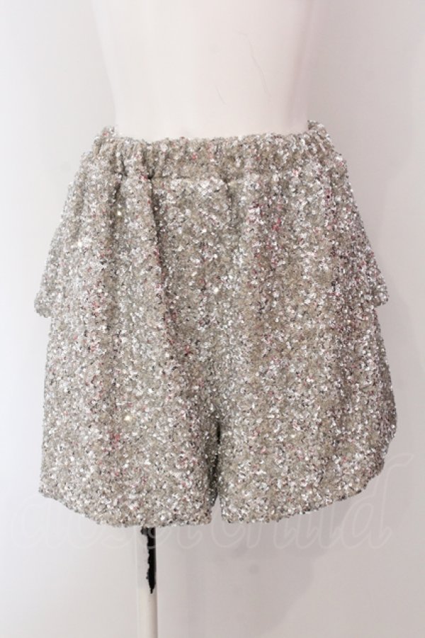 画像1: Candy Stripper / HOLIDAY RIBBON BALLOON PANTS パンツ  シルバー O-25-05-08-003-PU-PA-IG-OS (1)