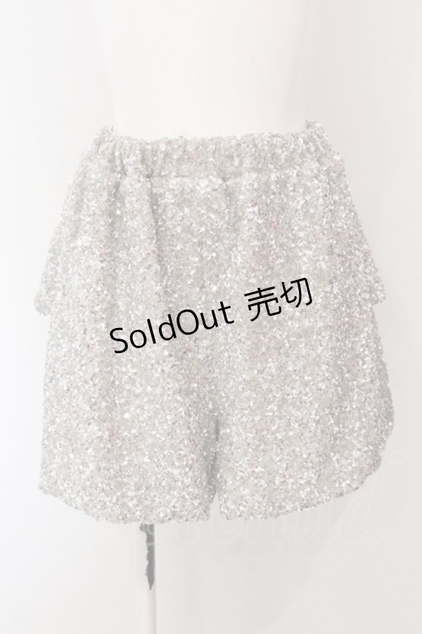 画像1: Candy Stripper / HOLIDAY RIBBON BALLOON PANTS パンツ  シルバー O-25-05-08-003-PU-PA-IG-OS (1)