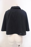 画像3: axes femme / チェーン付きダブル釦ケープ  ネイビー O-25-05-10-043-AX-JA-IG-OS (3)