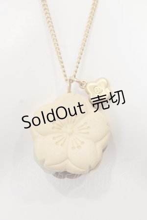 画像: Q-pot. / サクラモナカコシアンネックレス  サクラモナカコシアン（ベージュ×ブラウン） O-25-05-10-051-QP-AC-OW-OS