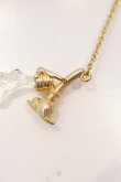 画像2: Q-pot. / ファンタジア/ブルームネックレス  クリア×ゴールド O-25-05-10-053-QP-ZA-OW-OS (2)