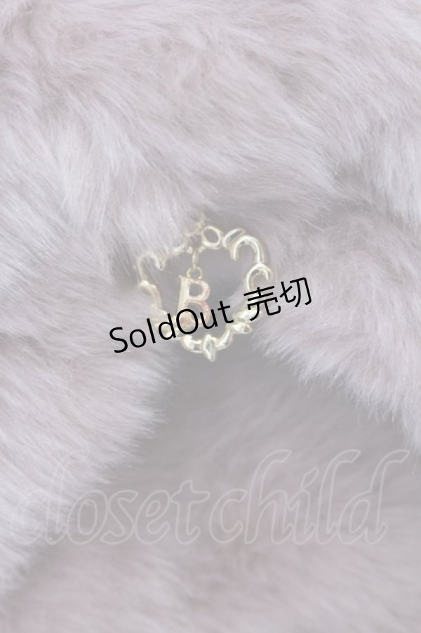 BABY,THE STARS SHINE BRIGHT / リボンとパールのファーマフラー