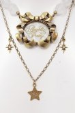 画像2: Angelic Pretty / Brilliant Auroraネックレス  ゴールド×シロ O-25-05-10-058-AP-AC-IG-OS (2)