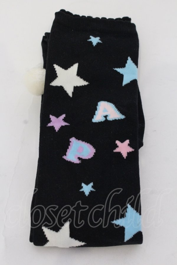 画像2: Angelic Pretty / はにかみベアーオーバーニー  クロ O-25-05-10-071-AP-ZA-IG-OS (2)