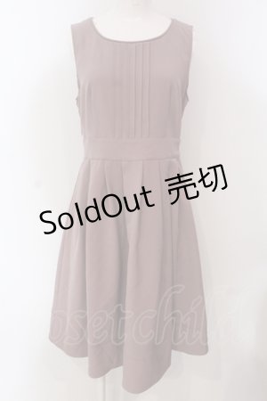 画像: 【SALE】Fi.n.t / ピンタック使いノースリーブワンピース F ピンク O-25-05-10-007-CA-OP-OW-ZT094