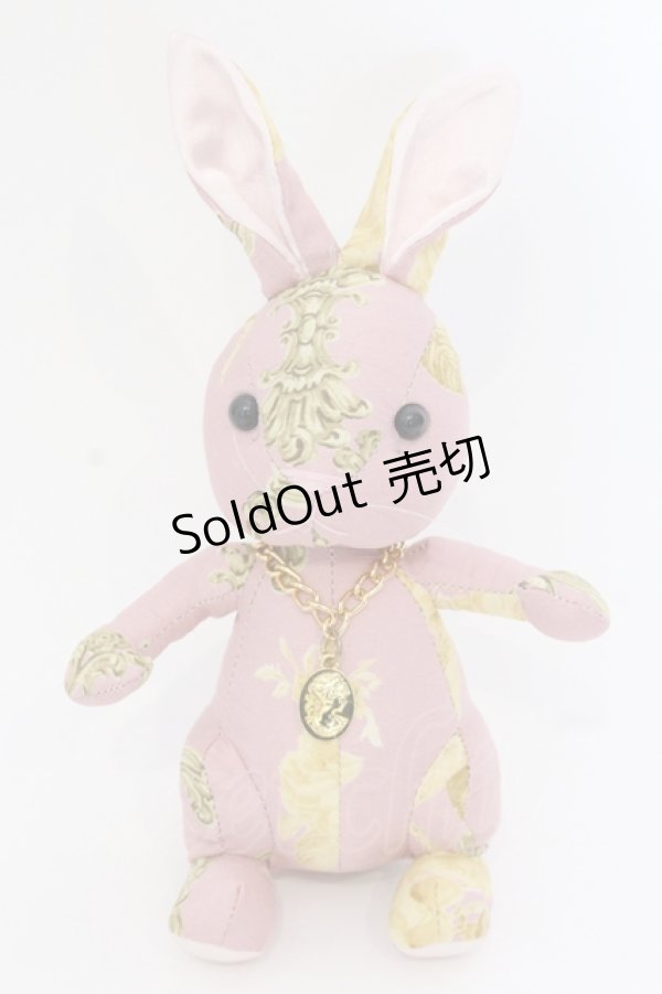 画像1: JESUS DIAMANTE / ディアマンテラパンちゃんストラップ  ピンク ベルサイユローズ O-25-05-10-088-JE-ZA-IG-OS (1)