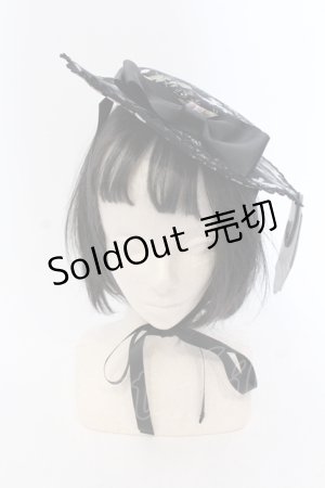 画像: Kurumi Collaboration / KRMヘッドドレス  クロ O-25-05-10-097-LO-AC-OW-OS
