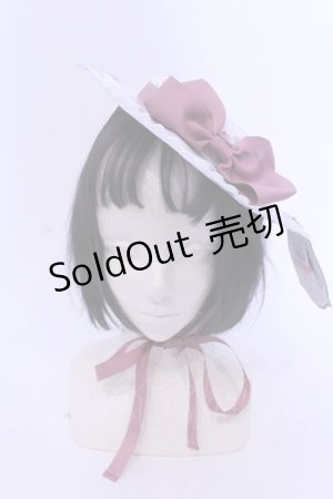 画像: 【SALE】Kurumi Collaboration / KRMヘッドドレス  シロ O-25-05-10-098-LO-AC-OW-ZTK004
