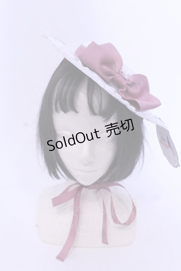 画像1: 【SALE】Kurumi Collaboration / KRMヘッドドレス  シロ O-25-05-10-098-LO-AC-OW-ZTK004 (1)