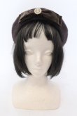 画像1: m petit by misako / AMモチーフリボンベレー  ブラウン O-25-05-10-108-LO-AC-OW-OS (1)