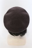 画像4: m petit by misako / AMモチーフリボンベレー  ブラウン O-25-05-10-108-LO-AC-OW-OS (4)