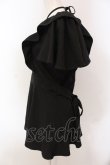 画像2: Bubbles / バックリボンペプラムセットアップ【ボトム欠品】 F クロ O-25-05-10-021-CA-TO-OW-OS (2)