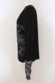 画像2: Qutie Frash / クロスインナーTシャツ  ブラック O-25-05-10-022-QU-TO-IG-OS (2)
