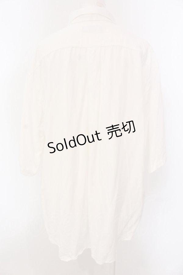 画像3: 【SALE】HARE / ボウタイシャツ S ホワイト O-25-05-10-027-LO-BL-IG-ZT330 (3)