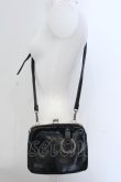 画像2: ニュリカデリック / 2boxがま口ショルダーバッグ  ブラック O-25-05-11-015-PU-BG-OW-OS (2)