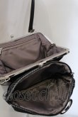 画像3: ニュリカデリック / 2boxがま口ショルダーバッグ  ブラック O-25-05-11-015-PU-BG-OW-OS (3)