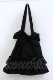 画像1: axes femme POETIQUE / フリルトートバッグ  クロ O-25-05-11-016-AX-BG-OW-OS (1)